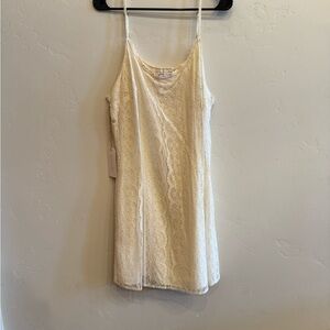 Shyanne Cream Lace Mini Dress